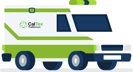 Eco-friendly delivery truck representing sustainable logistics and corporate environmental responsibility